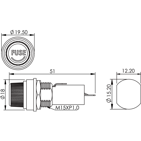trailer panel mount led light template dxf bf101 agc fuse holder high quality bf101 agc fuse holder trailer panel mount led light template dxf bf101 agc fuse holder high quality bf101 agc fuse holder